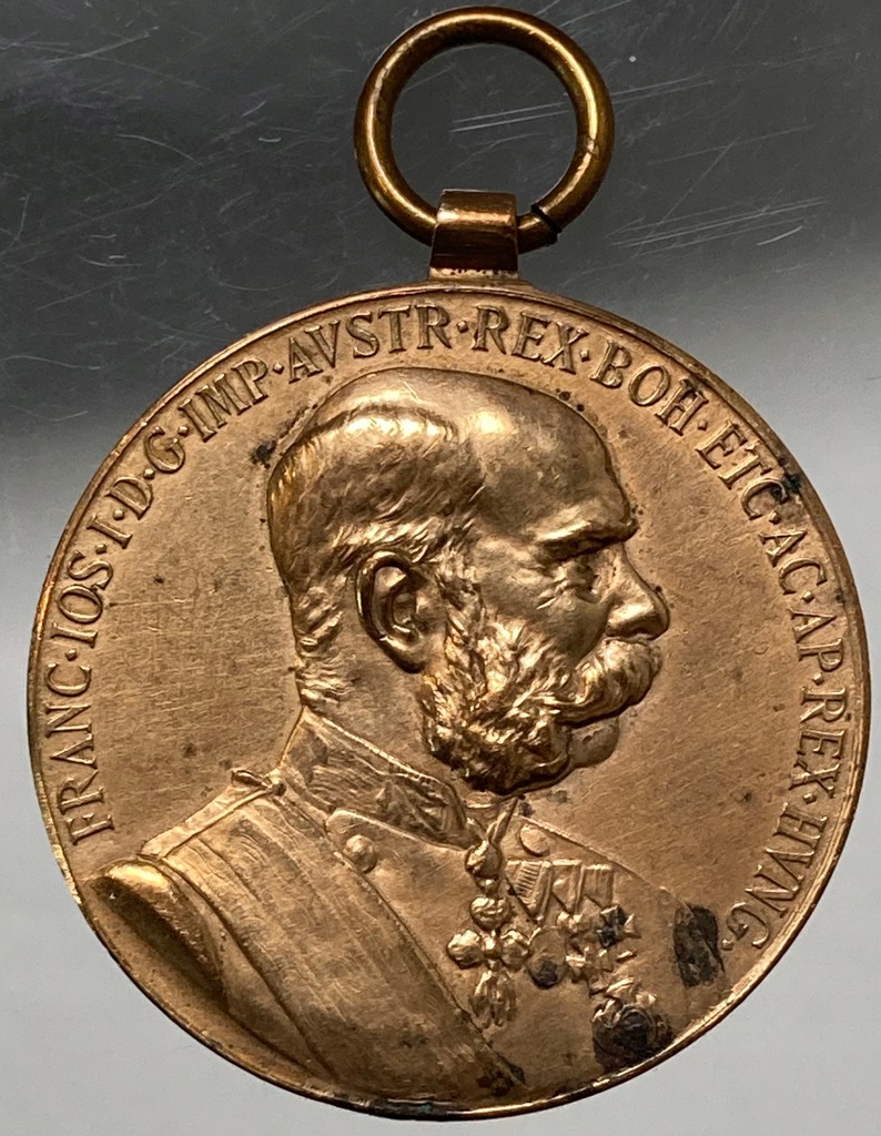 Austro-Węgry medal Signum Memoriae 1898 ładny