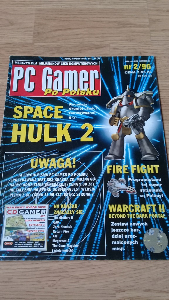 PC Gamer Po Polsku Edycja CD 5/96 + płyta - 8679065013 - oficjalne archiwum  Allegro