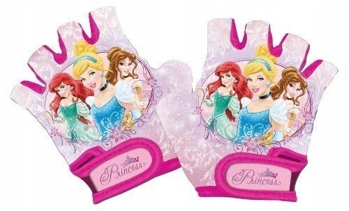 Rękawiczki dziecięce Disney 3 Księżniczki na rzepy