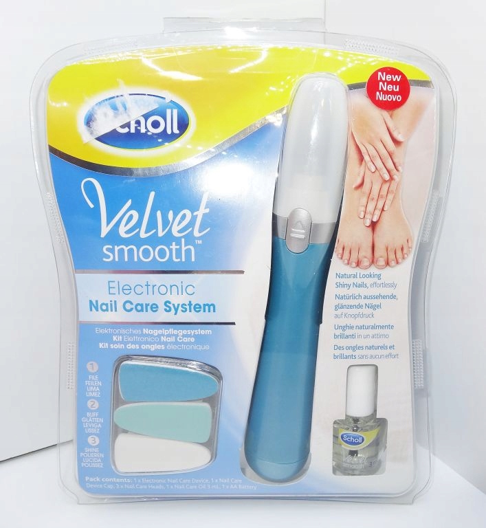 SCHOLL VELVET SMOTH ELECTRONIC NAIL CARE