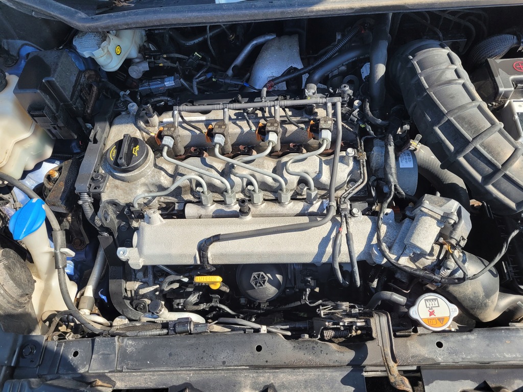 SILNIK KIA RIO HYUNDAI I30 I20 1.4 CRDI D4FC GOŁY - 12548016230