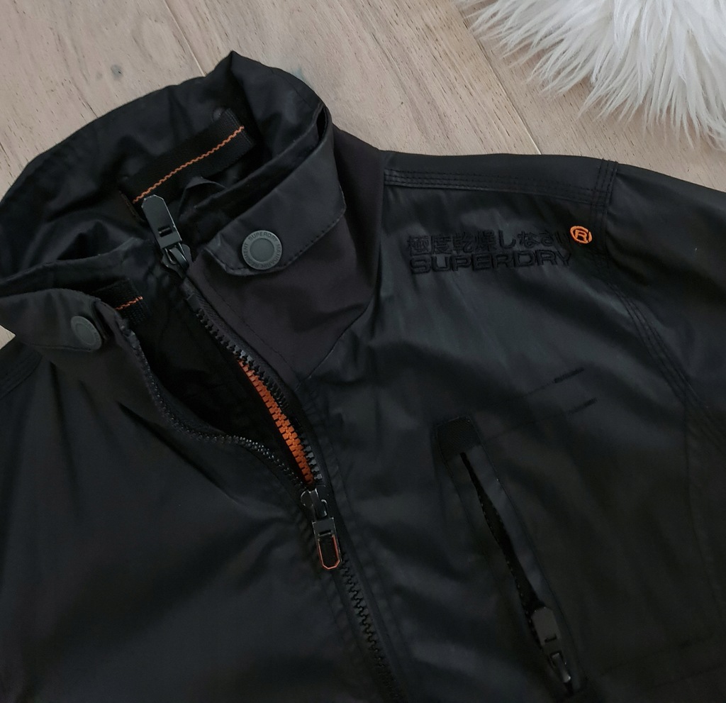 Superdry Moody Bomber Life M kurtka woskowana 13165233910