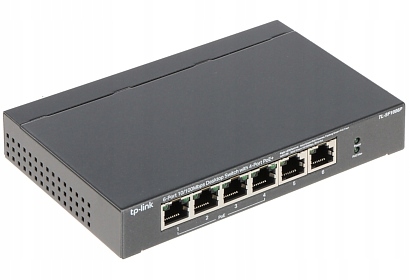 SWITCH POE TL-SF1006P 6-PORTOWY TP-LINK