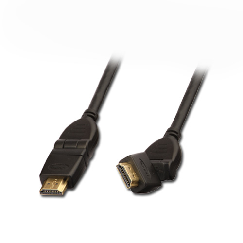 Lindy 41518 kabel HDMI (typu A) 2.0 kątowy 5m