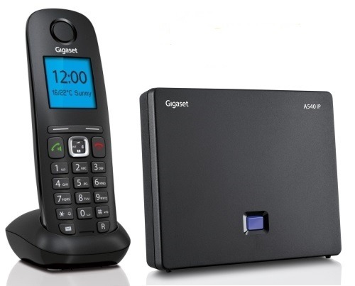 Купить Беспроводной IP-телефон GIGASET A540 с поддержкой VoIP: отзывы, фото, характеристики в интерне-магазине Aredi.ru