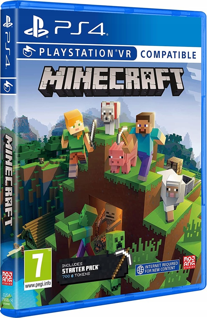 Minecraft + Pakiet Startowy PL/ENG PS4