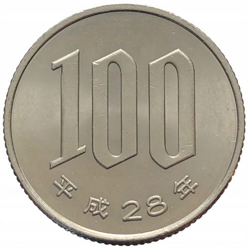 29160. Japonia - 100 jenów - 2016 r.