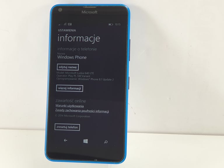 MICROSOFT LUMIA 640 LTE RM-1072 BEZ SIMLOCKA!