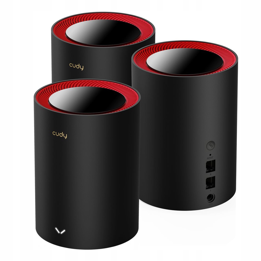 CUDY M3000(3-Pack) AX3000 Wi-Fi 6 Mesh 2.5G Solution