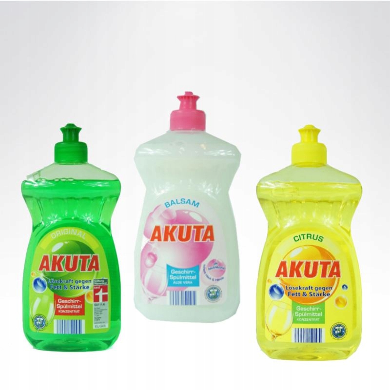 Akuta koncentrat do mycia naczyń 500 ml DE