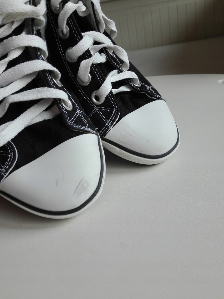 CONVERSE SLIM czarne oryginalne trampki 37