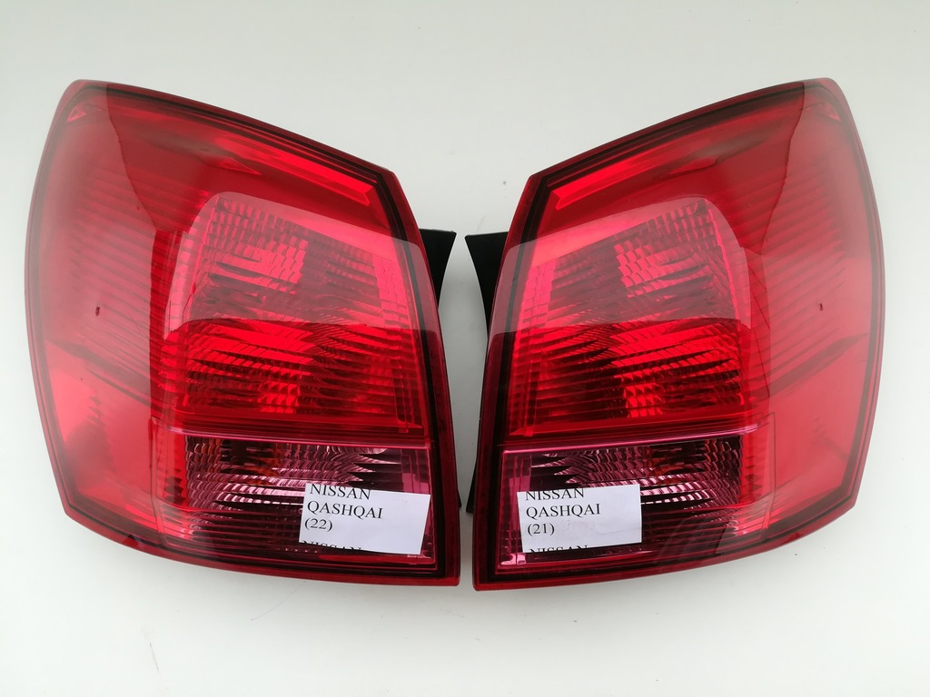 LAMPA TYŁ TYLNA PRAWA LEWA NISSAN QASHQAI EUROPA