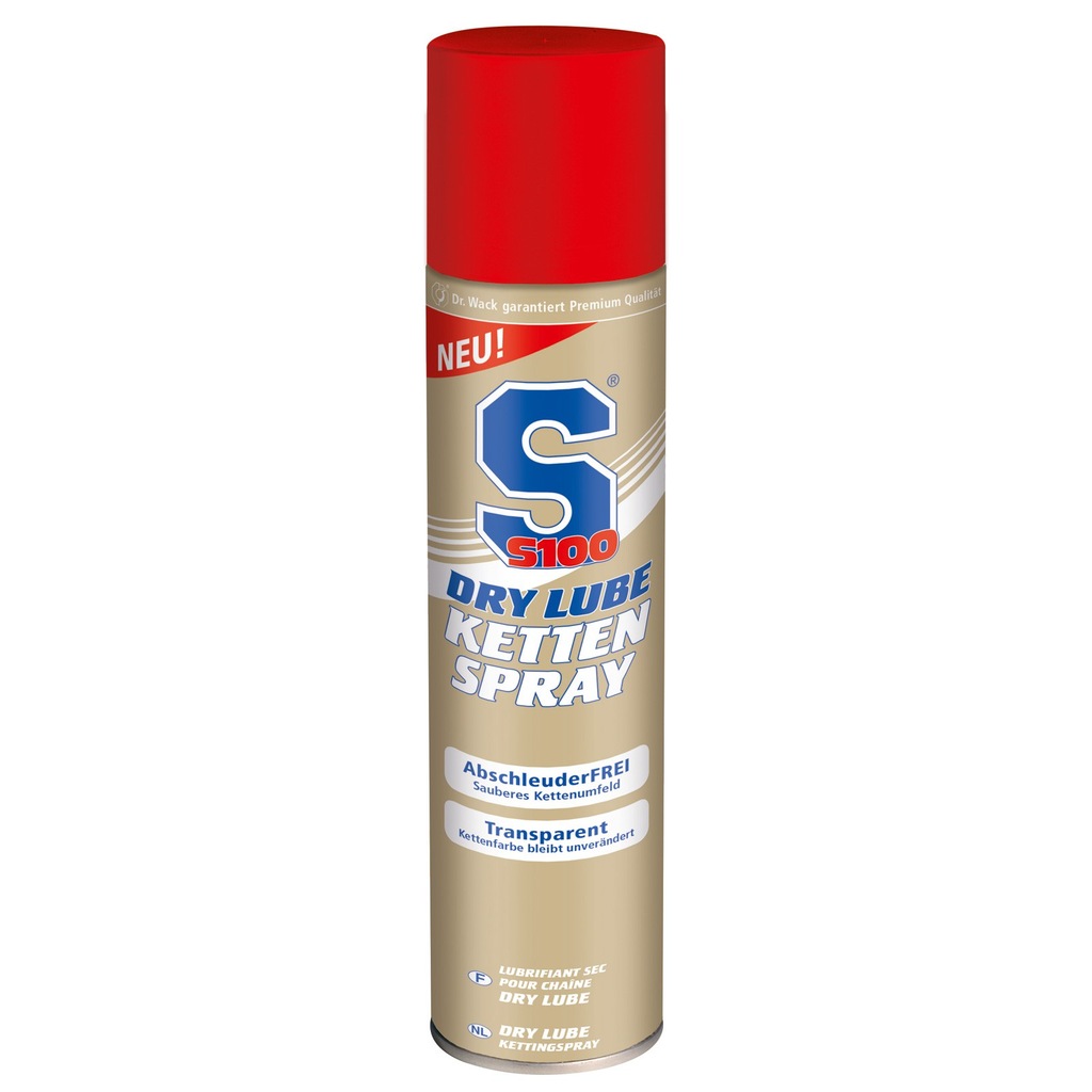 S100 Dry Lube Ketten Spray z teflonem 100ml (2381)