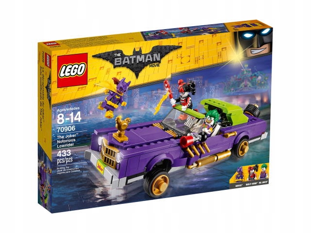 Klocki LEGO Batman Movie Lowrider Jokera 70906