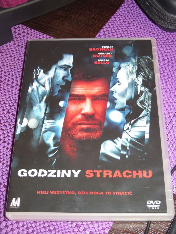 GODZINY STRACHU DVD  pierce brosnan