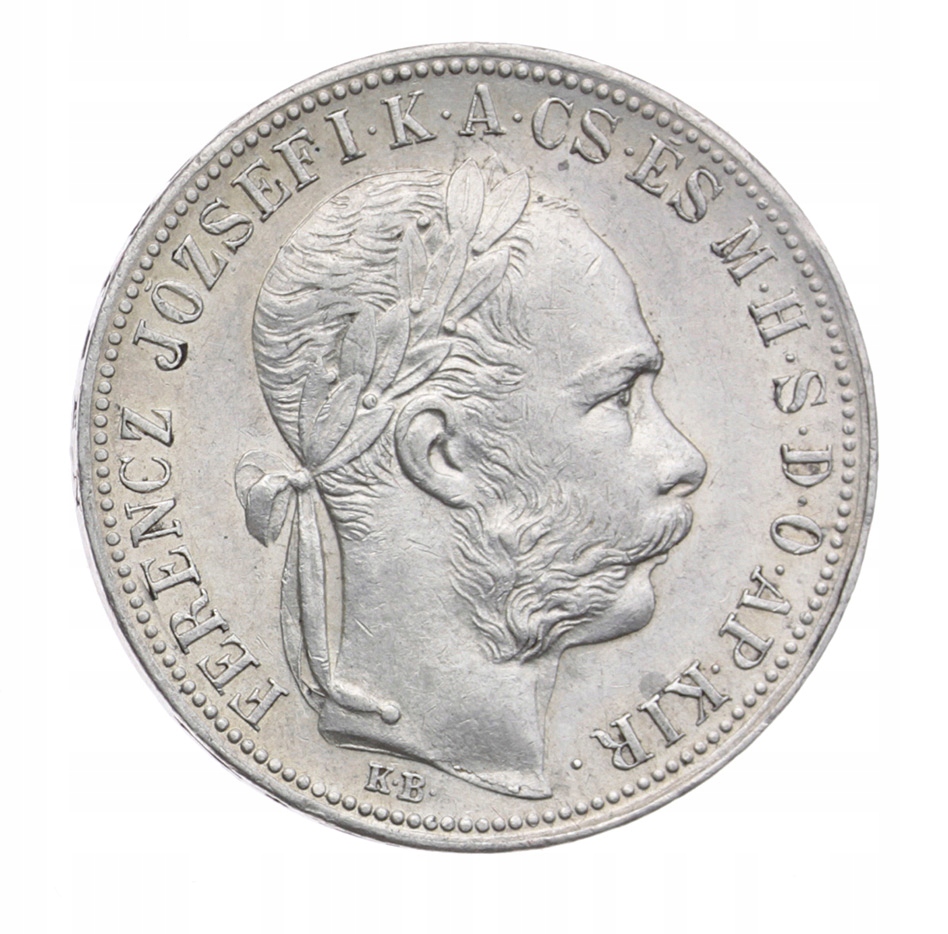 [M7256] Austria forint 1892 K.B. Fiume