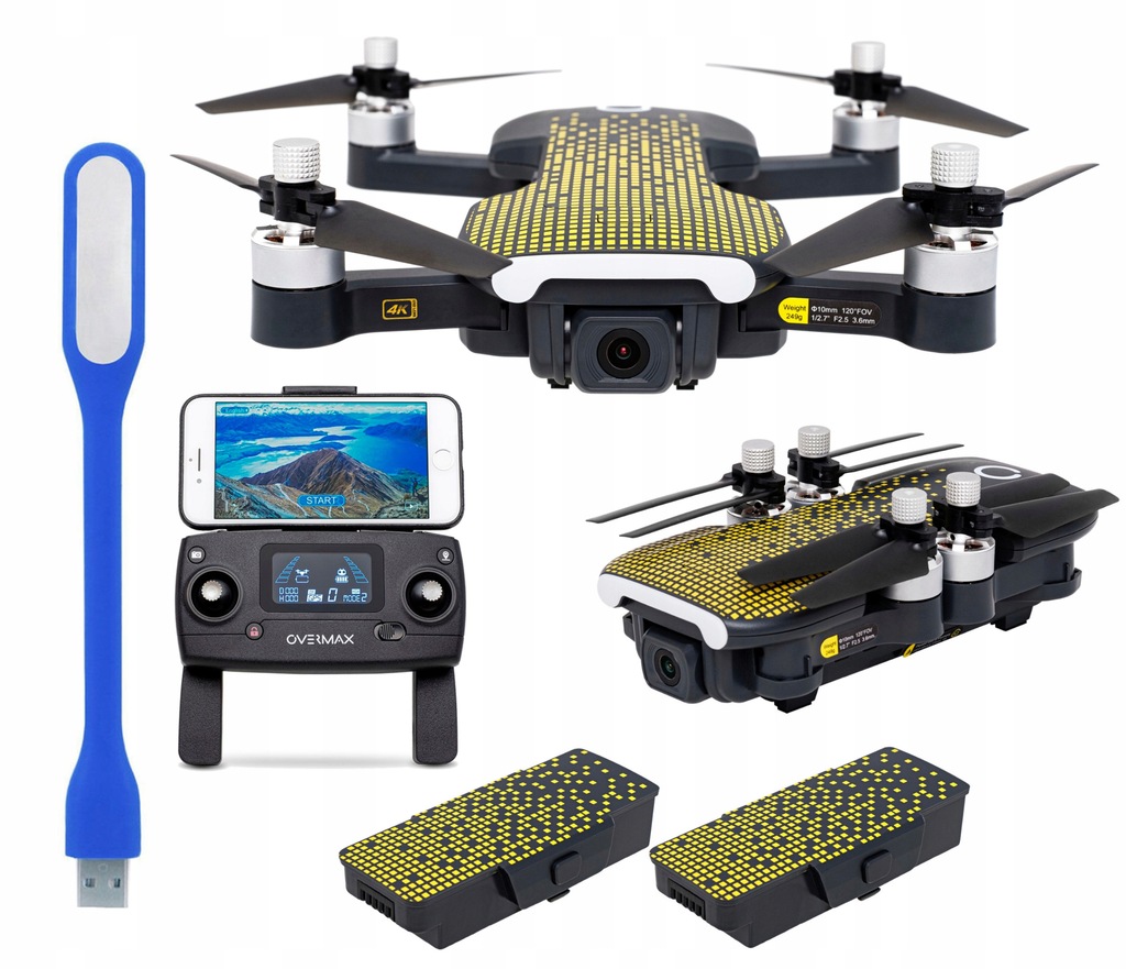 DRON OVERMAX X BEE DRONE FOLD ONE 2X AKUMULATOR