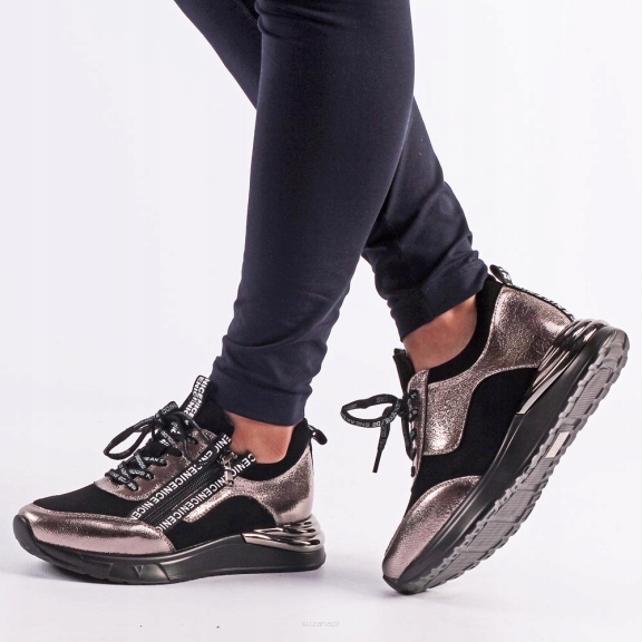 Купить Черные женские кроссовки VINCEZA 10646 r38: отзывы, фото, характеристики в интерне-магазине Aredi.ru
