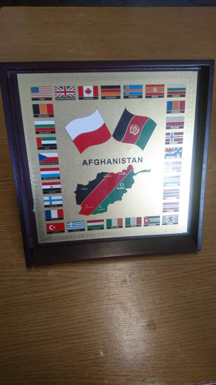 Tablica pamiątkowa Afganistan