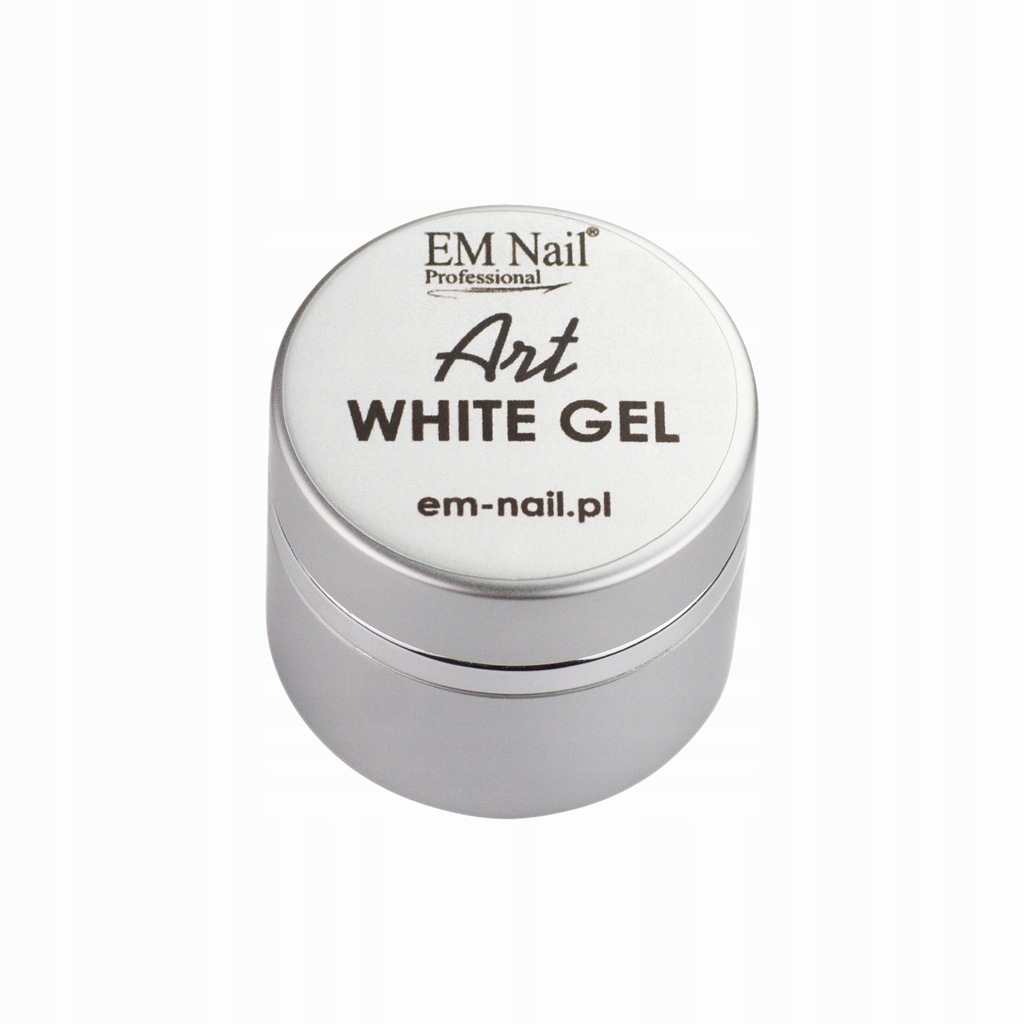 EM NAIL ART WHITE GEL - 5ML