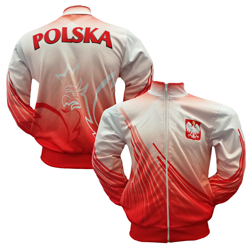 BLUZA KIBICA POLSKA ORZEŁ Lewandowski 128 cm W1 ...