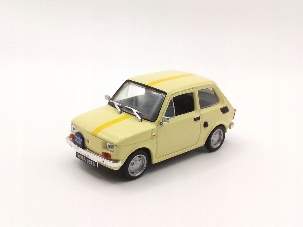 Fiat 126p Nauka Jazdy - Kultowe Auta PRL (Z192)