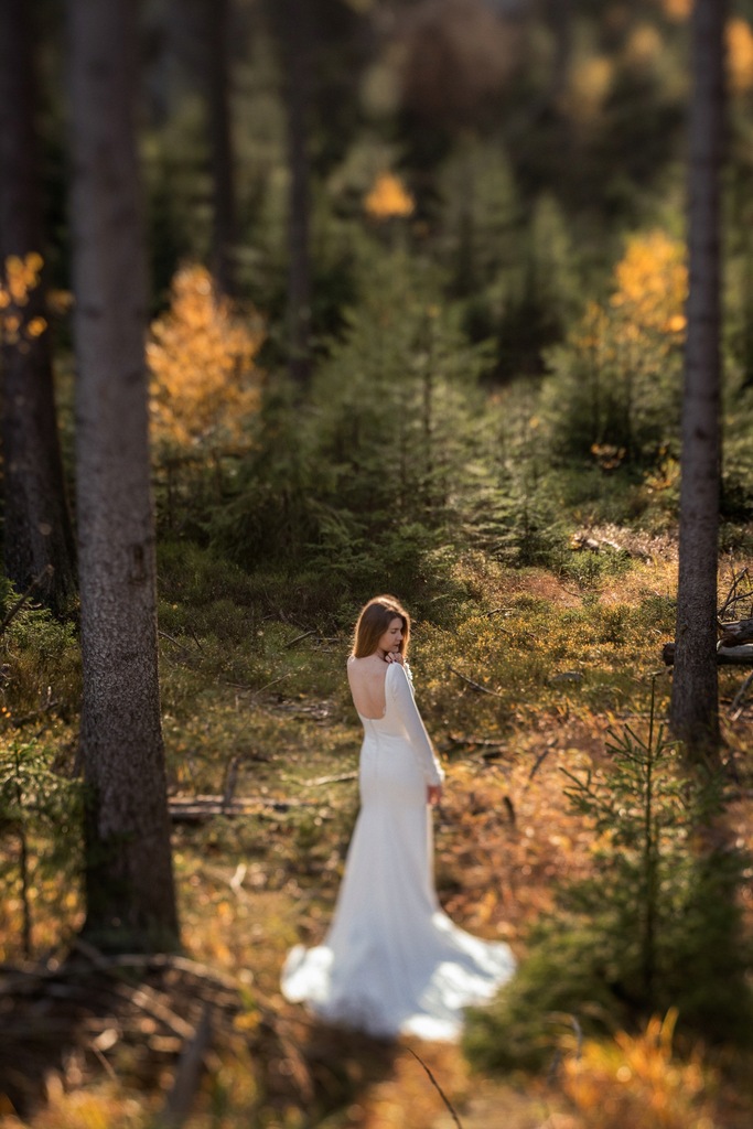 suknia ślubna Pronovias. Model ALANA DRESS