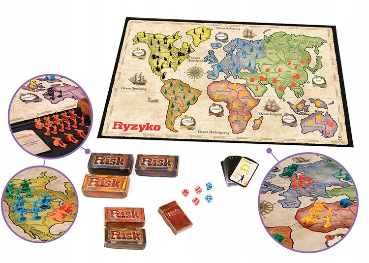 Купить HASBRO Game Risk PL версия B7404: отзывы, фото, характеристики в интерне-магазине Aredi.ru