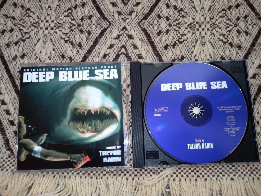 DEEP BLUE SEA - TREVOR RABIN - SCORE