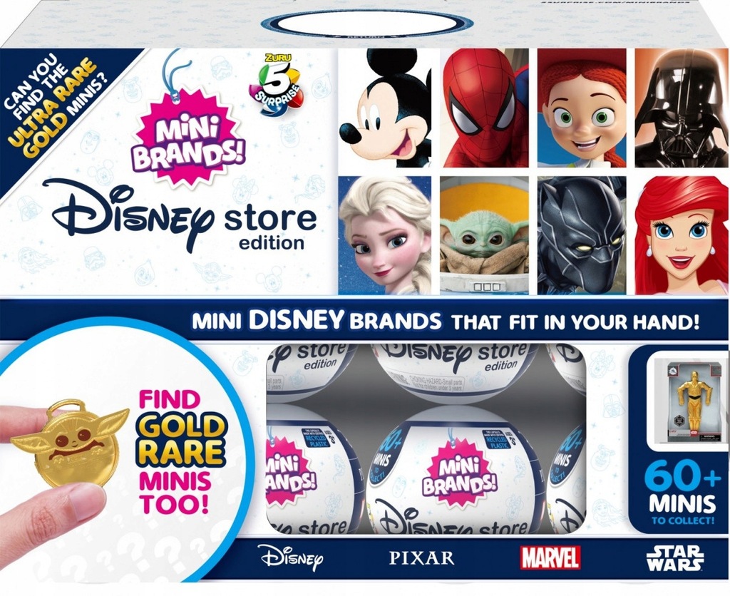 ZURU 5 Surprise Figurki Mini Brands Sklep Disney d