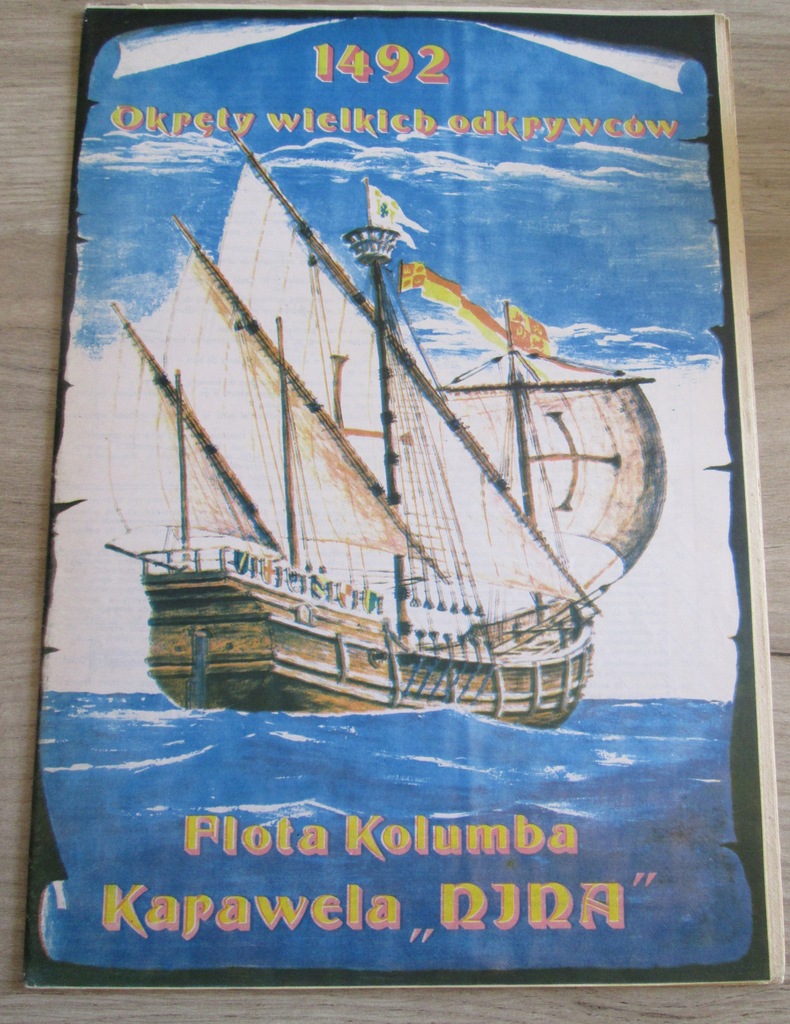 Modele kartonowe Floty Kolumba