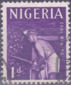 Nigeria: znaczek kasowany z 1961 r. Z 5518 C.