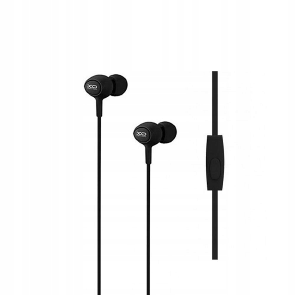 Słuchawki przewodowe XO S6 Jack 3,5mm - Czarne