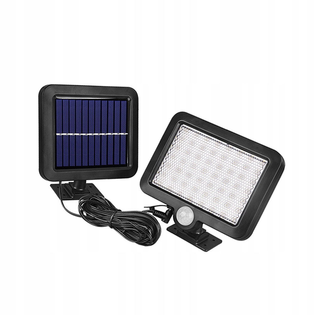 FLOODLIGHT WITH SENSOR 56 LED WALL LAMP