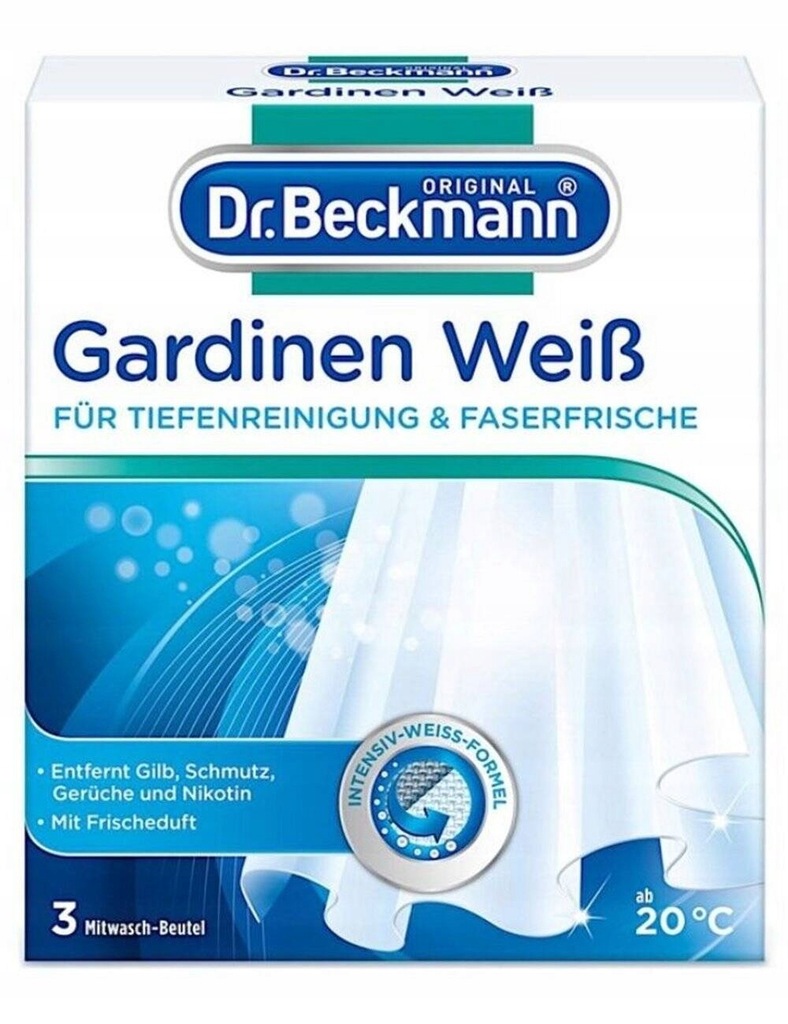 Dr. Beckmann Wybielacz do Firan 3 x 40 g