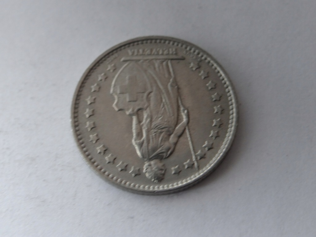Купить [0496] Швейцария 1 франк 1968 г. 2-/3+: отзывы, фото, характеристики в интерне-магазине Aredi.ru