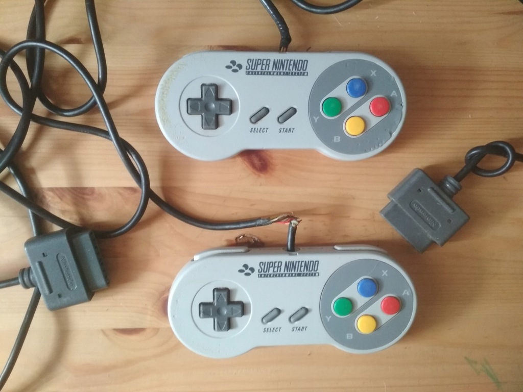 2 szt Pad kontroler SNES Super Nintendo