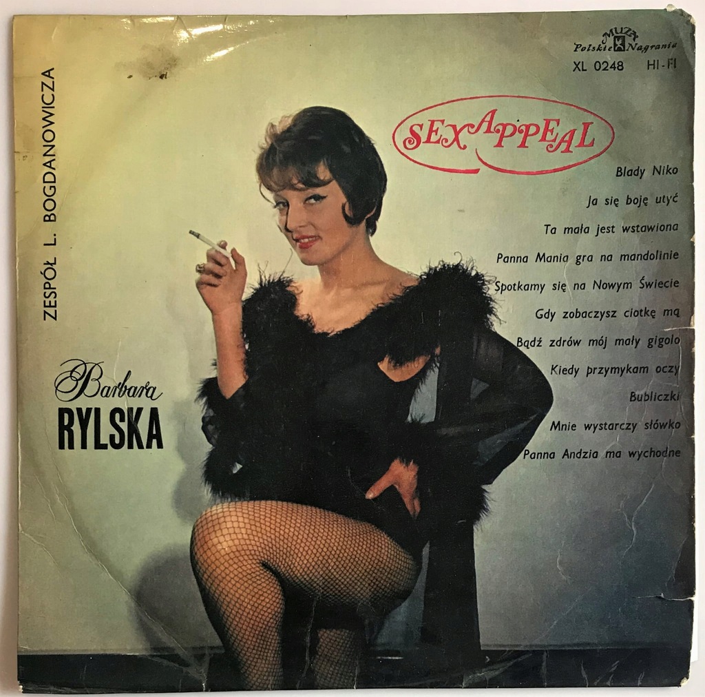 Barbara Rylska - Sex Appeal LP XL0248 kiepski - 10175712003 - oficjalne