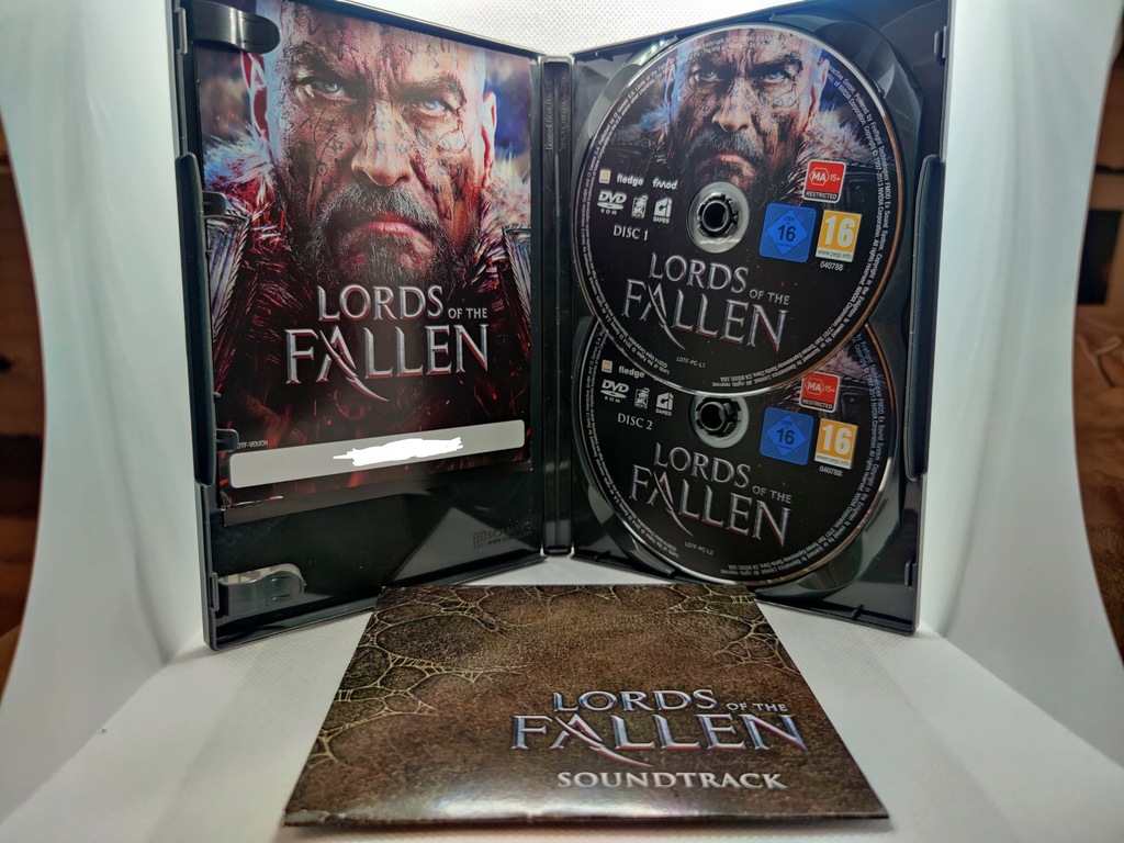 Lords of the Fallen (PC) - pudełko + soundtrack