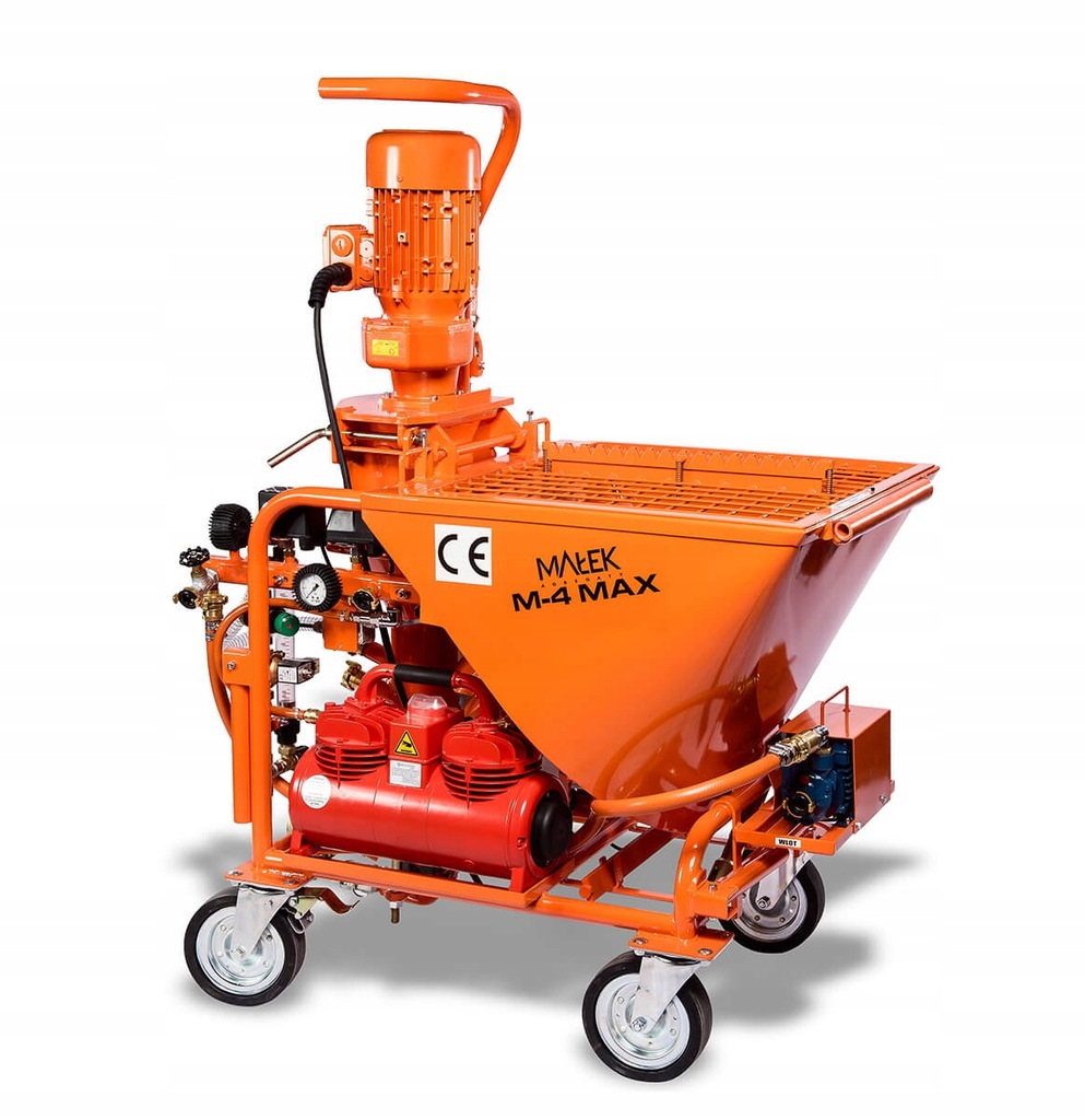 Agregat tynkarski Małek M-4 Max 380V - Rok 2018