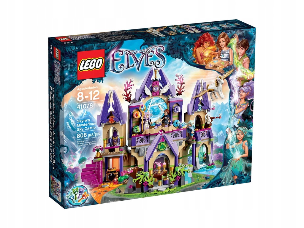 Klocki LEGO Elves Zamek w chmurach Skyry 41078
