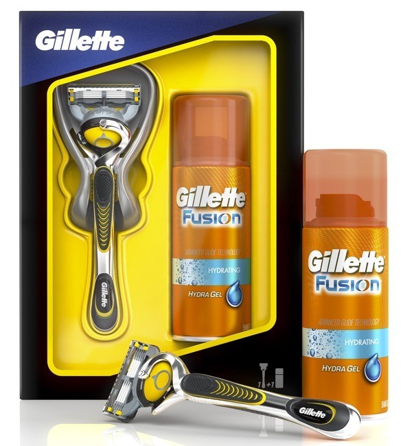 GILLETTE GILLETTE FUSION PROGLIDE MASZYNKA + ŻEL