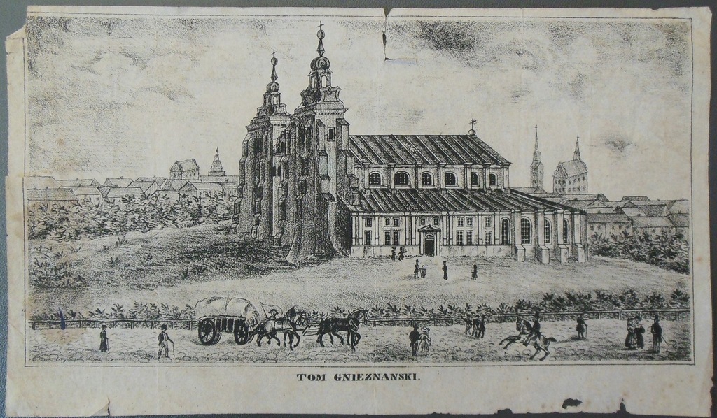 Katedra Gnieźnieńska drzeworyt