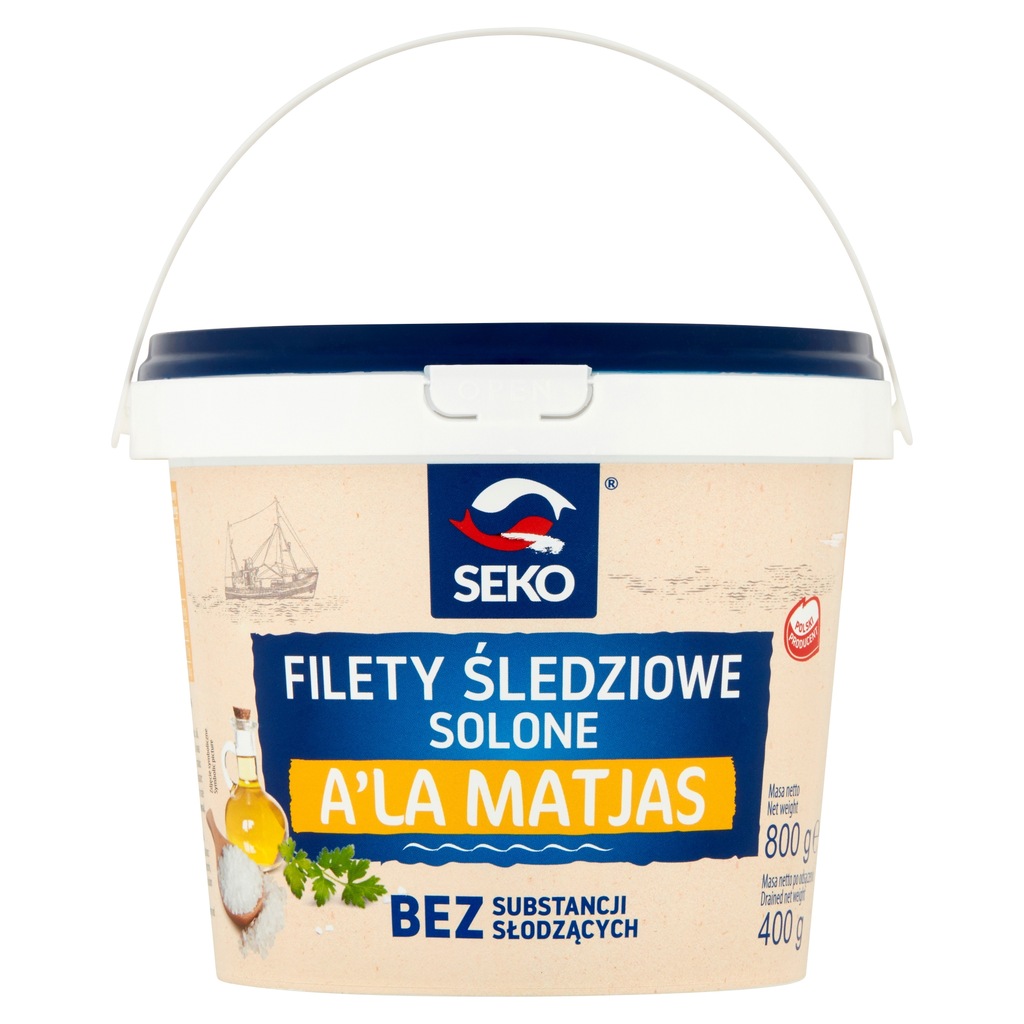 SEK.FILETY ŚLEDŹ.MATJAS 400G