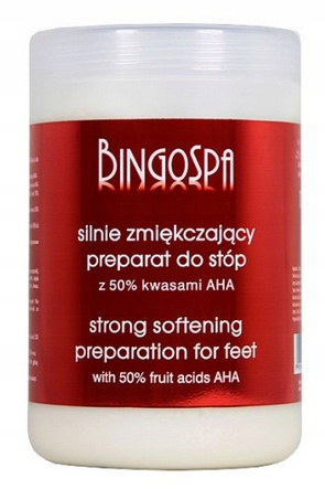 ZŁUSZCZAJĄCY PEELING DO STÓP 50% KWASY AHA :: 1kg