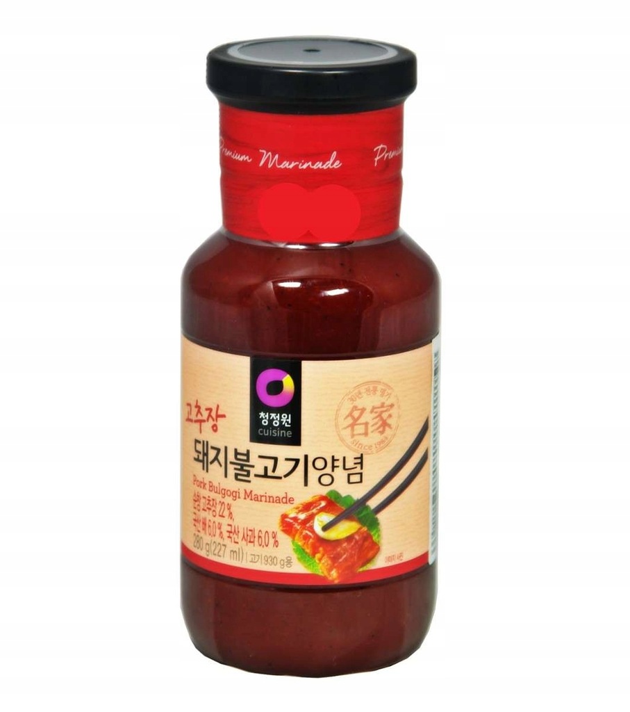 Sos Bulgogi do wieprzowiny 840g Korea Południowa