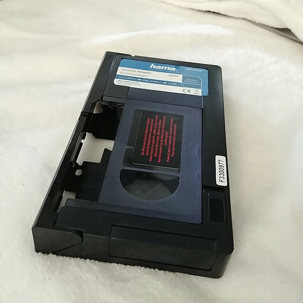 Adapter kaset VHSC na VHS Hama 44704 E10306 12369620885 oficjalne