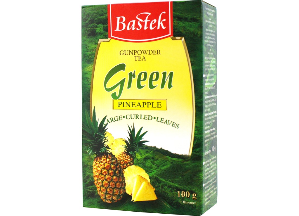 Bastek Gunpowder herbata zielona ananas 100g liść