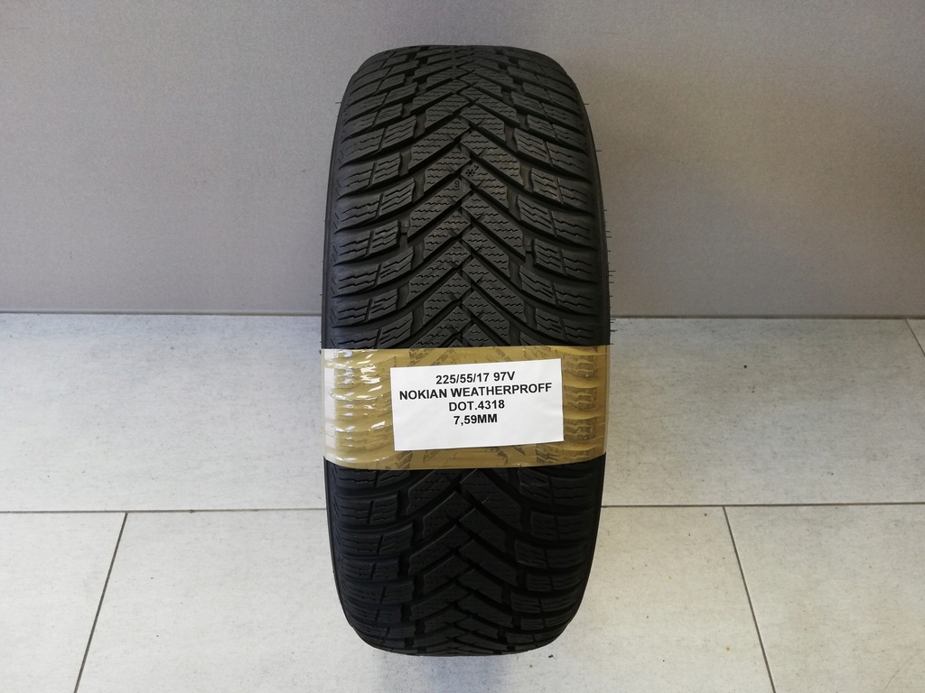 225/55/17 97V NOKIAN WEATHERPROFF DOT.4318R