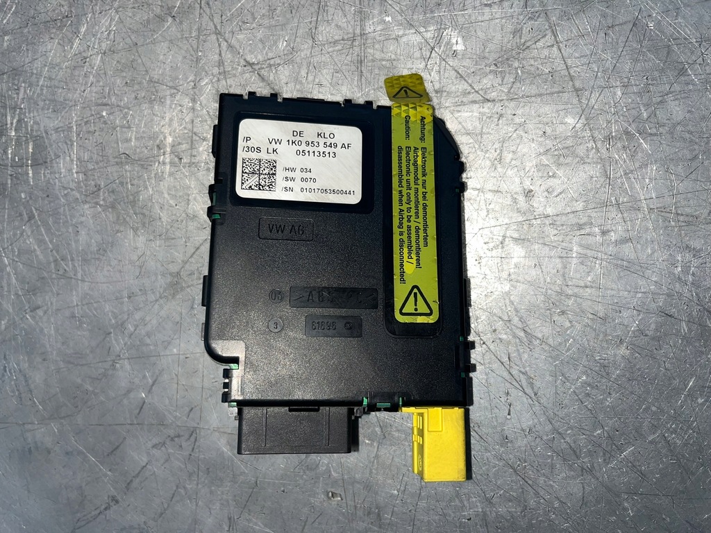 MODUŁ CZUJNIK KĄTA SKRĘTU 1K0953549AF SKODA OCTAVIA II